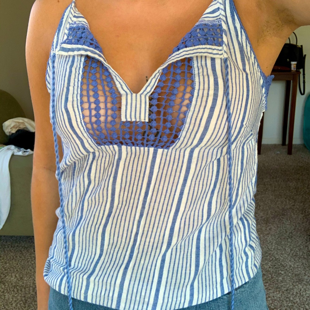 Delicate striped top